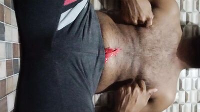 Making a video for my Girlfriend . Jerking off while watching porn.