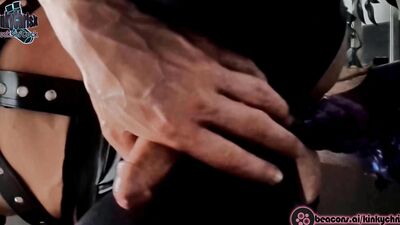 Kinkychrisx - Harness, Pantyhose, Toys and My Squirting Dick
