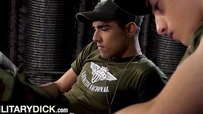 MilitaryDick - "I can train you to last longer when you masturbate" - Felix Harris & Gabriel Chiappe