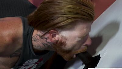 Inked Jock's Hairy Ass Gets Filled By A HUGE MONSTER COCK