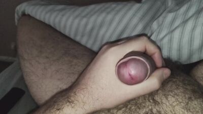 Big, hairy and wet! Solo Jerk and Cum
