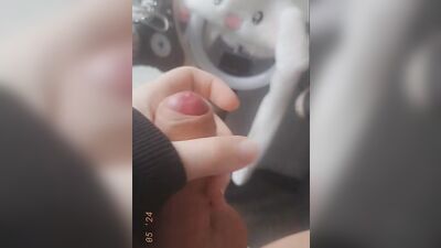 Femboy Jerking Off