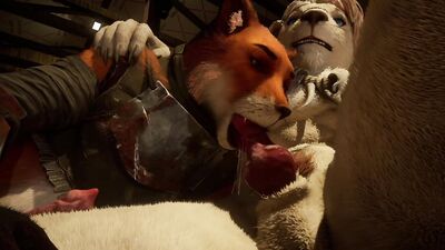 WildLife - Zummon fucking with a Fox - Furry Yaoi Yiff