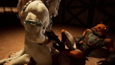 WildLife - Zummon fucking with a Fox - Furry Yaoi Yiff