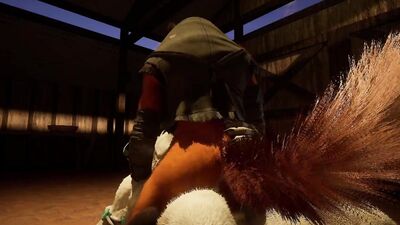 WildLife - Zummon fucking with a Fox - Furry Yaoi Yiff
