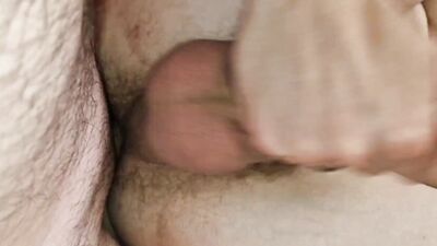 Twink ass fucked to cum fountain! It 's hot , moaning and screaming !