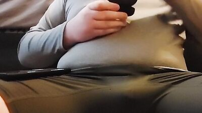 Horny college student has to let out his load