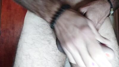 Self-care - Apply moisturizer to intimate areas and cum at the end.