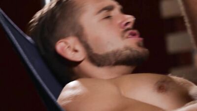 Dante Colle Moans With Pleasure As Trevor Laster Fucks Him And Shoots His Jizz All Over His Ass - BROMO