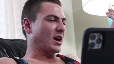 Rikk York gets his phallus sucked by his naughty stepson