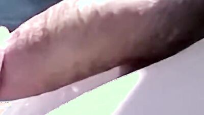 Cock hungry bloke is playing with his boyfriend's hard willy