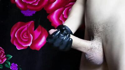 the longest and hardest handjob in the history of the world until the balls are completely empty