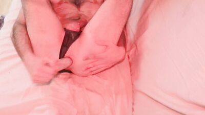 Solo male filled with milk fuck his ass with toys (Femboy - Nolyneoz)