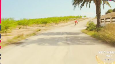 STAXUS :: Ride me hard : Two beautiful cyclists know how to have a good time after a ride.