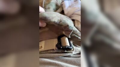 Army soldier jerking off in various uniforms cumpiliation!