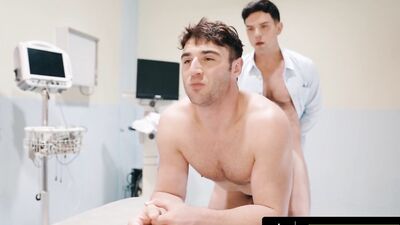 HETEROFLEXIBLE - Pervert Doctor Dakota Payne Starts Jerking Off During Michael Boston Prostate Exam
