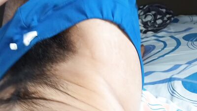 Close Up - Milking a hairy dick till the last drop of cum