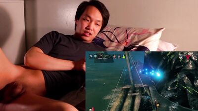 Playing Valheim Naked and teaching you how to get lots of fish :)