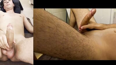 Slick and Dirty: Floor Masturbation to an Explosive Finish
