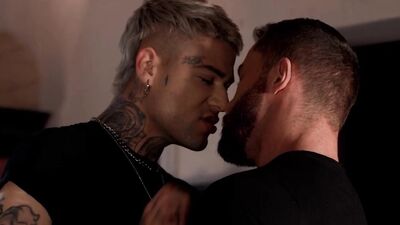 BROMO - Mickey Taylor Fucks Tyler Berg's Throat Hard, Then Bends Him Over & Takes Him From Behind