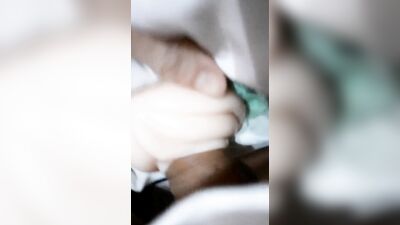 Homemade video with short close-ups dick in toy