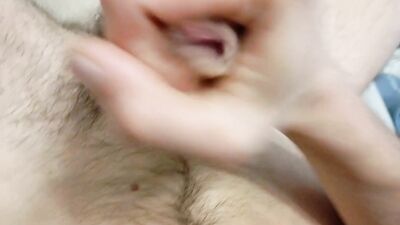 He Masturbates His Big Cock Up Close So You Can Lick It With Your Tongue ????!