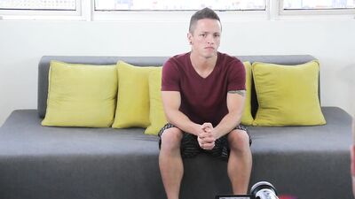 Tyler Lee Spreads His Ass Wide For The Casting Agent