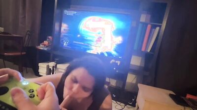 Playing Elden Ring and getting a blowjob. 2 of my favourite things.