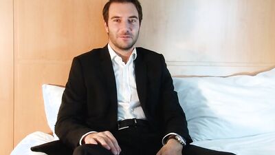 French straight insurer agreed to pose en video to get a contract !