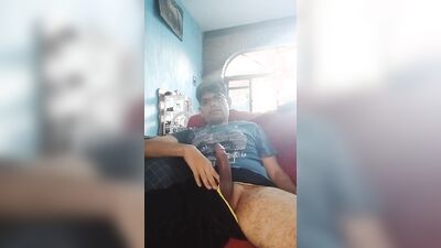 MACHO MEXICANO SACÁNDOLE BRILLO Y LECHOSIDAD A SU TREMENDA VERGOTA
