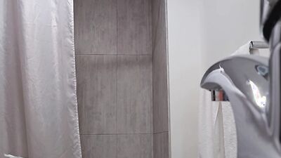 Raw Uncut Shower Scene W/ Feet