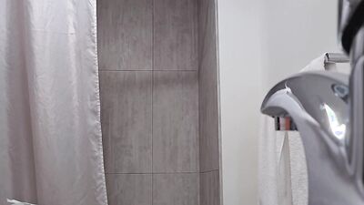 Raw Uncut Shower Scene W/ Feet