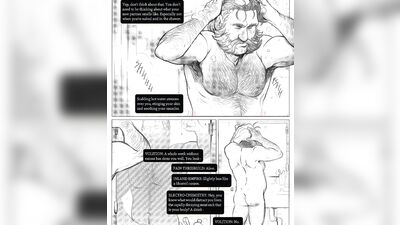 Harry x Kim - Disco Elysium Yaoi Doujinshi Comic Dub