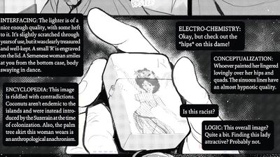 Harry x Kim - Disco Elysium Yaoi Doujinshi Comic Dub