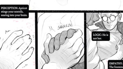 Harry x Kim - Disco Elysium Yaoi Doujinshi Comic Dub