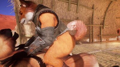 WildLife - Horse fucking with a Twink Foxy - Yaoi Furry Yiff