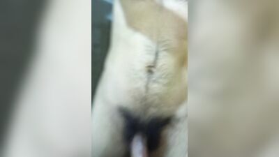 The Farmer: Jacking off in front of the mirror wearing nothing but farm boots
