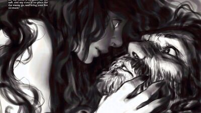 The Son of the Forest and the River (Art by. @sabs_art on twitter)