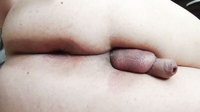 Prostate orgasm and cleaning my mess