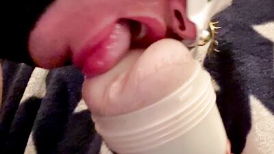 Intensive masturbation of my big cock and juicy ass leads to a huge cum load