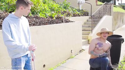 Gay Couple Warns Twink About Freaks Next Door, But Who's The REAL Freaks? - DisruptiveFilms