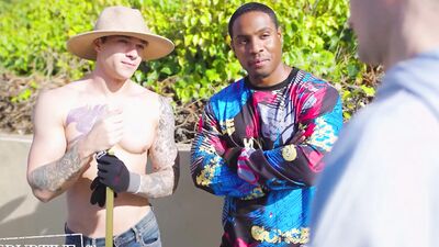 Gay Couple Warns Twink About Freaks Next Door, But Who's The REAL Freaks? - DisruptiveFilms