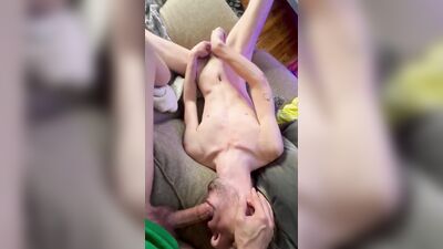 POV Twink Sucking on Dick