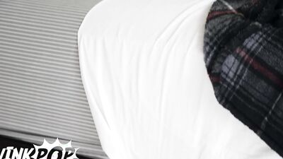 TWINKPOP - Drake Von Penetrates His Roomie Joey Mills In Spoon Before He Rides Him Until He Cums