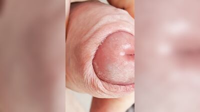 Edging, milking, foreskin play and loads of cum