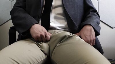 Asian Guy Rotating Challenge in Business Attire