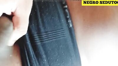 Watch me swallow my friend's huge thick black cock in a BLACK boxer 02