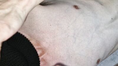 Deep throat in cum from daddy's big dick to skinny twink femboy! Fucking rubber holes and pouring cu