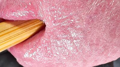 Acorn and my hole make me happy