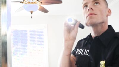 Hunk Cop Calms Scared Jock wt His Cock - NextDoorStudios